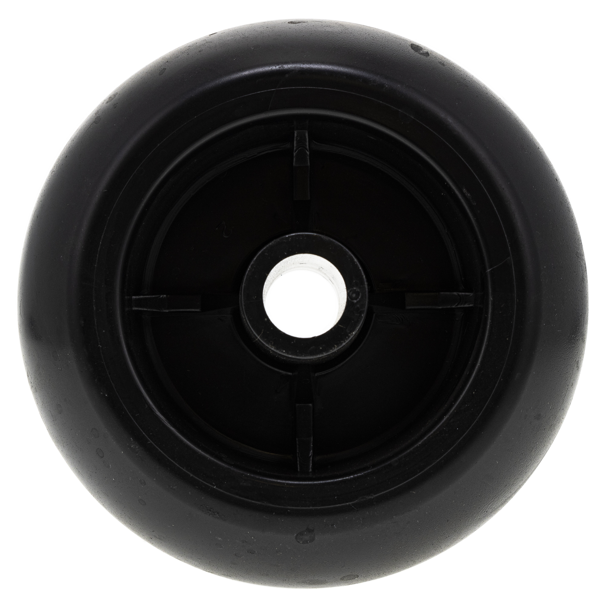 Caltric Deck Anti-Scalp Wheel W/ Roller Shaft For Scag 61" Mowers – Set Of 4